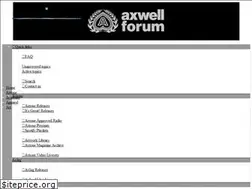 Sites similar to axwellforum.com