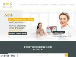 Sites similar to axxishospital.com.ec
