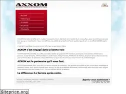 Sites similar to axxom-sprl.be