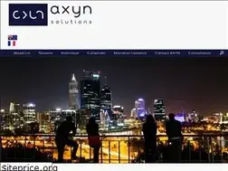 Sites similar to axyn.com.au