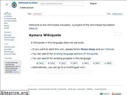 Sites similar to ay.wikiquote.org