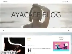 Sites similar to ayacafeblog.com