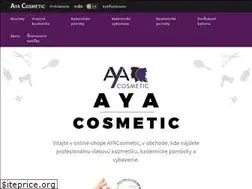 Sites similar to ayacosmetic.sk