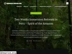 Sites similar to ayahuasca-retreats.info