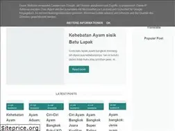 Sites similar to ayam-aduan-sidomulyo.blogspot.com