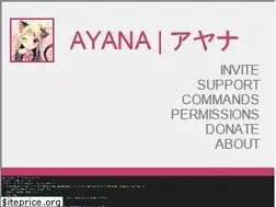 Sites similar to ayana.io