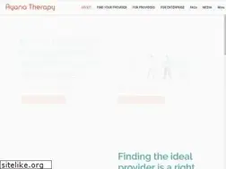Sites similar to ayanatherapy.com