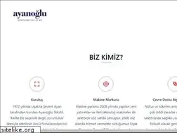 Sites similar to ayanoglutekstil.com