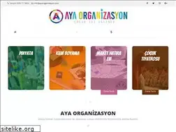 Sites similar to ayaorganizasyon.com
