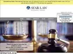 Sites similar to ayarlaw.com
