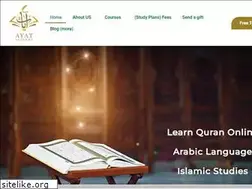 Sites similar to ayatacademy.net