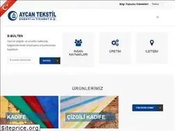 Sites similar to aycantekstil.com.tr