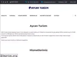 Sites similar to aycanturizm.com.tr
