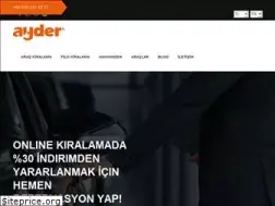 Sites similar to ayderrentacar.com.tr