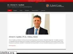 Sites similar to aydilek.umd.edu