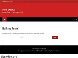Sites similar to aydingazetesi.net