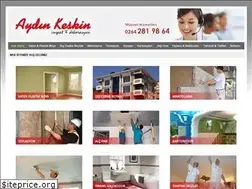 Sites similar to aydinkeskin.com.tr
