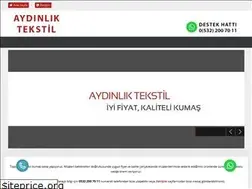 Sites similar to aydinliktekstil.com