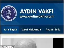 Sites similar to aydinvakfi.org.tr
