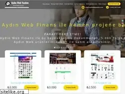 Sites similar to aydinwebyazilim.com