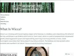 Sites similar to ayearandadaywicca.wordpress.com