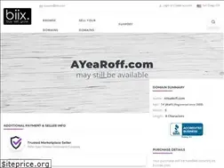 Sites similar to ayearoff.com