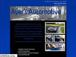 Sites similar to ayersautomotivenc.com