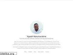Sites similar to ayesh.me