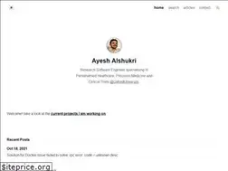 Sites similar to ayeshalshukri.co.uk