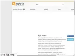 Sites similar to ayet.nedir.com