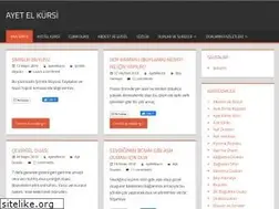 Sites similar to ayetelkursi.com