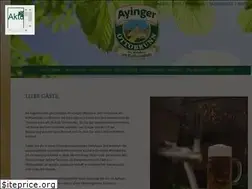 Sites similar to ayinger-ottobrunn.de
