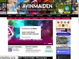Sites similar to ayinmaiden.com