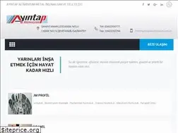 Sites similar to ayintapaluminyum.com.tr