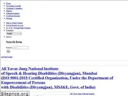 Sites similar to ayjnihh.nic.in