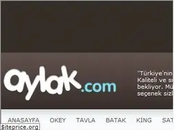 Sites similar to aylak.com
