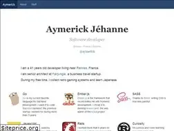 Sites similar to aymerick.com