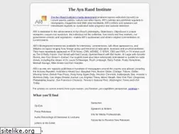 Sites similar to aynrand2.org