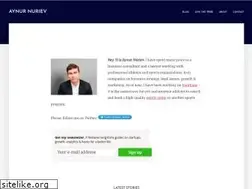 Sites similar to aynuriev.com
