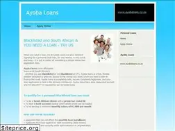 Sites similar to ayobaloans.co.za