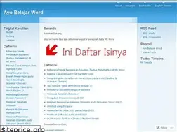 Sites similar to ayobelajarword.wordpress.com