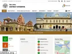 Sites similar to ayodhya.nic.in