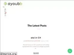 Sites similar to ayoubb.com