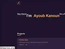 Sites similar to ayoubkanoun.com