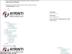 Sites similar to ayrintireklam.com.tr