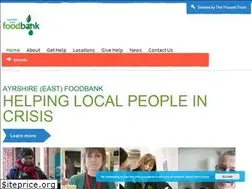 Sites similar to ayrshireeast.foodbank.org.uk