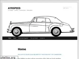 Sites similar to ayrspeed.com
