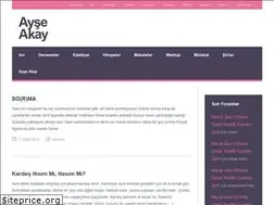 Sites similar to ayseakay.net