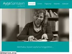 Sites similar to aysesarisayin.com