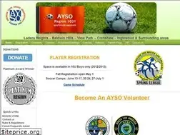 Sites similar to ayso1031.org